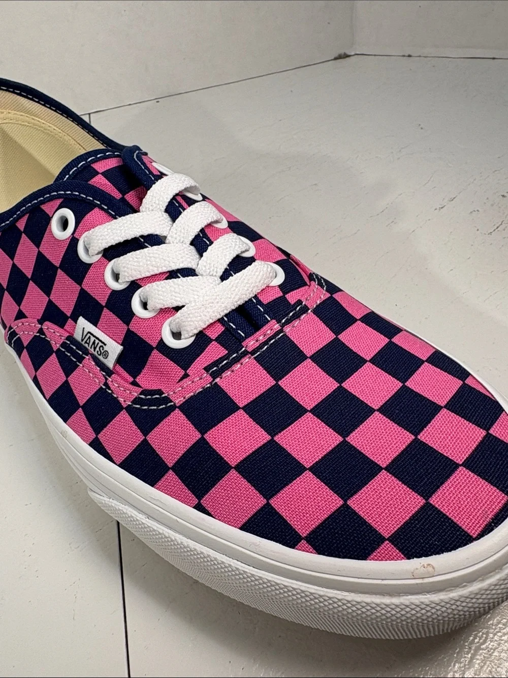 NWT Vans Authentic Low Top Checkerboard Sneakers Men’s 10